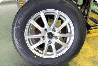 195-65R15　アルミホイール付きスタッドレスタイヤ